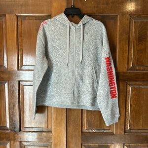 NWT Washington Capitals Wear By Erin Andrews Coat Women Size Large NHL Hockey